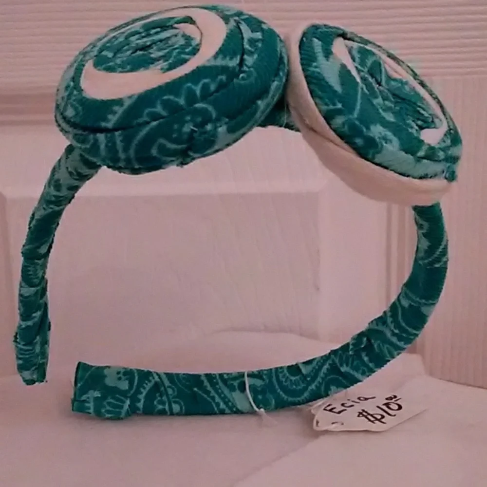 Blue and White Headband NWT